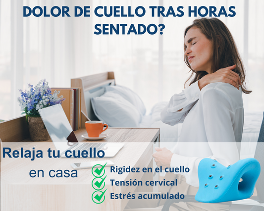 Almohada de Tracción Cervical Magnética para Cuello y Hombros