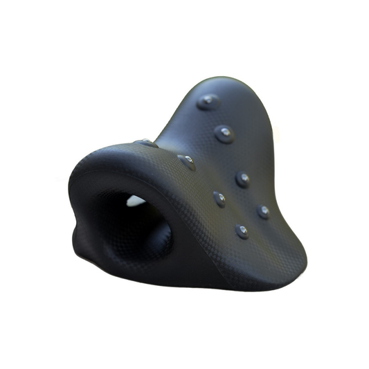 Almohada de Tracción Cervical Magnética Negra