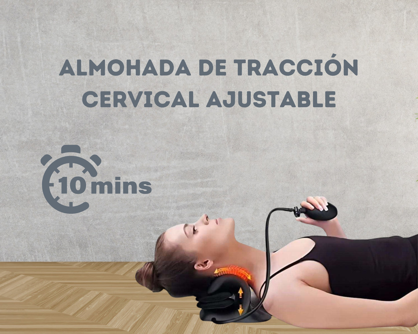 ABB4US | Cervical Traction Pillow with 8 Magnetic Points | to Relieve Neck and Shoulder Pain | Relaxing Posture Corrector Device | Stretching to Relieve Tension 